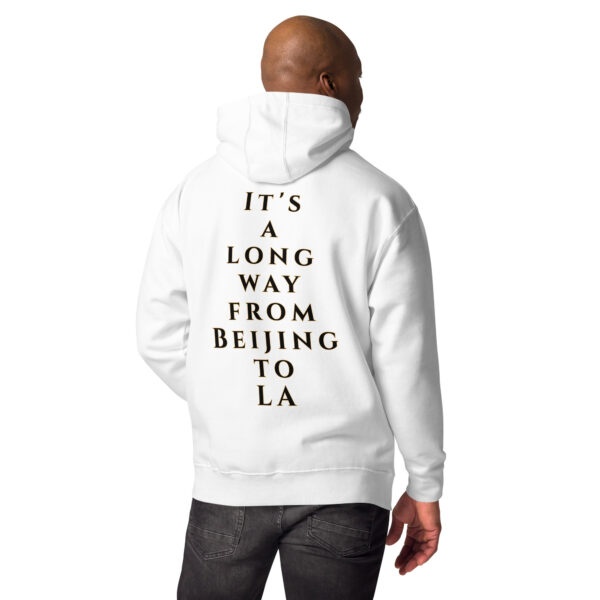 From Beijing To LA-Unisex Hoodie – Bild 2